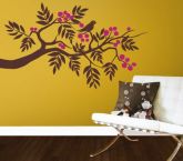 ADESIVO GALHO COM PASSARINHOS